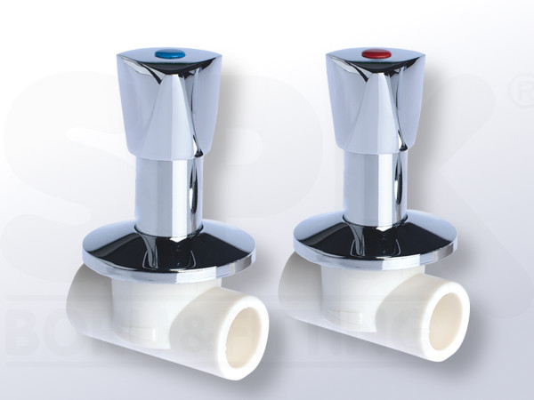 PPR, CHROME PLATED VALVE
