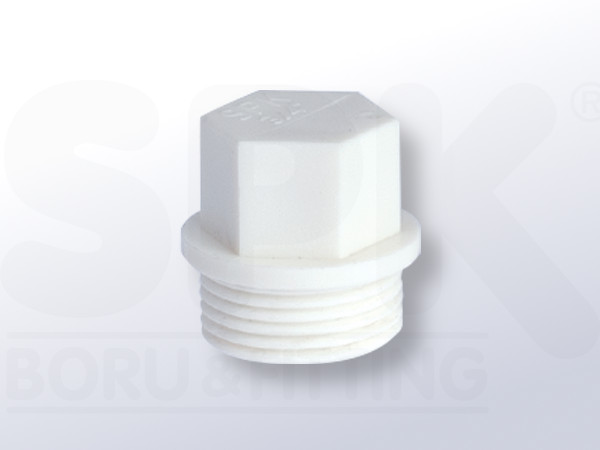 PPR, THREADED CAP