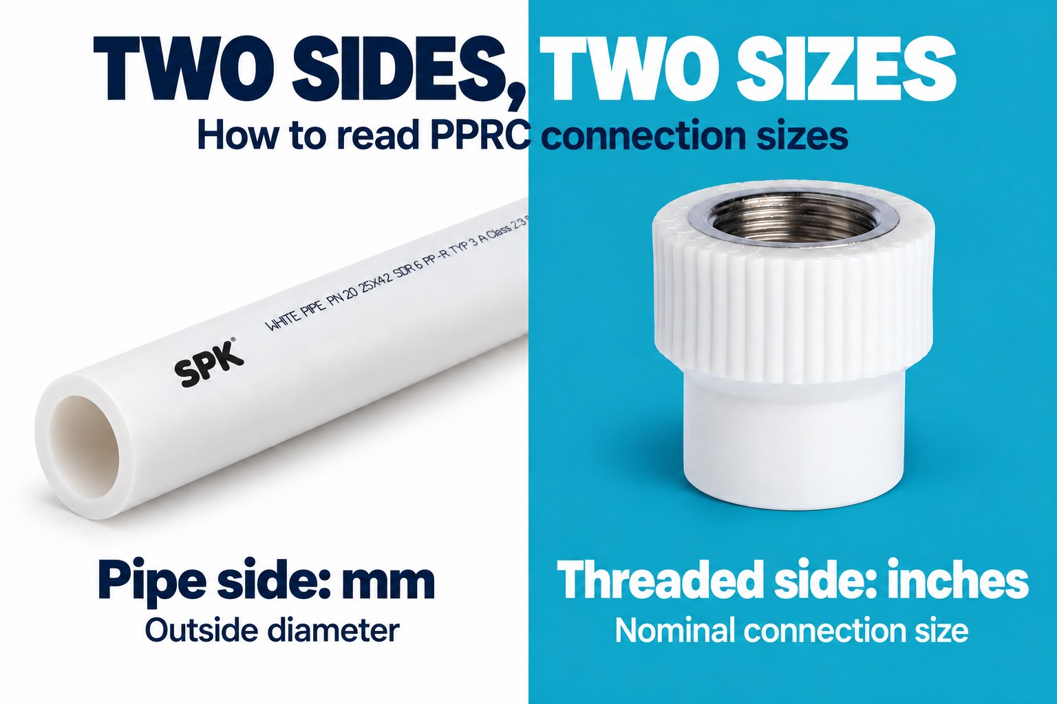PPRC Pipe Sizes in Inches and Millimetres: A Practical Guide